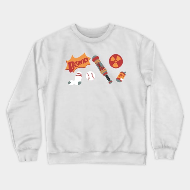 BONK SCOUT SET Crewneck Sweatshirt by scumsuck